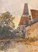 L'église de Haidershofen près d'Amstetten - Fritz Lach — weergave van het kunstwerk