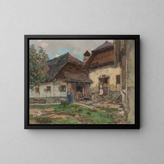 Fritz Lach - The house of the sacristan in Friesach.webp