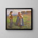 Secret Painting - Fritz Reiss — framed artwork on a wall