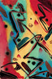 Abstract Composition Painting - Fritz Stuckenberg — artwork view