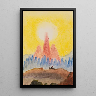 Fritz Stuckenberg - Ohne Titel Gipfelmotiv.webp