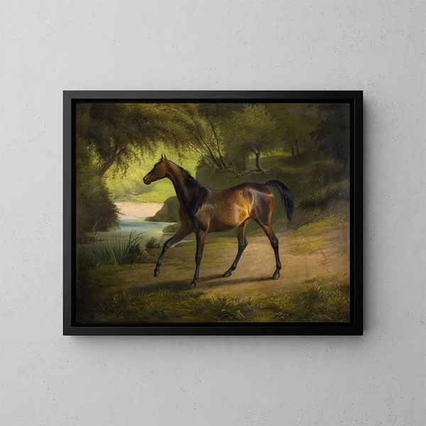 Antonia - Fritz Thomsen — framed artwork on a wall