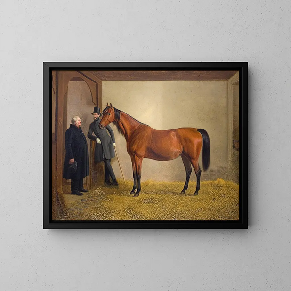 Bacarolle - Fritz Thomsen — framed artwork on a wall