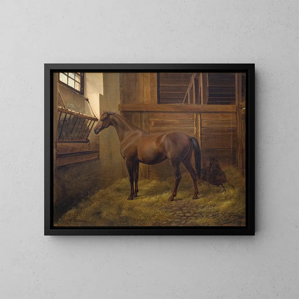 Sabine - Fritz Thomsen — framed artwork on a wall