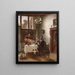 Ronde masculine - Fritz Wagner — framed artwork on a wall
