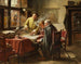 Marchands hollandais - Fritz Wagner — weergave van het kunstwerk
