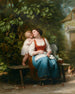 Cherished Mother Painting - Fritz Zuber-Bühler — artwork view