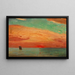 Zonsopgang boven de Oostzee - Fujishima Takeji — ingelijst kunstwerk aan de muur