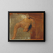 Putto liggend - Gabriel Ferrier — ingelijst kunstwerk aan de muur