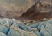 van La Mer de Glace en de Grands Charmoz, Chamonix - Gabriel Lopp — weergave van het kunstwerk