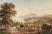 Uitzicht op de stad Neuchâtel in Zwitserland - Gabriel Lory de Jonge — weergave van het kunstwerk