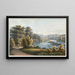 van Vue Prise dans le Jardin d'Elfenau, Campagne de Son Altesse Impériale Madame la Grande Duchesse Anne de Russie - Gabriel Lory le Jeune — ingelijst kunstwerk aan de muur