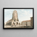 Uitzicht op de Kathedraal van Bern - Gabriel Lory de Oudere — ingelijst kunstwerk aan de muur