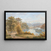 Vue prise dans le jardin d'Elfenau, campagne de Son Altesse Impériale Madame la Grande-Duchesse Anne de Russie - Gabriel Lory l'Ancien — ingelijst kunstwerk aan de muur