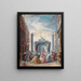 De Venetiaanse feesten - Gabriel de Saint-Aubin — ingelijst kunstwerk aan de muur