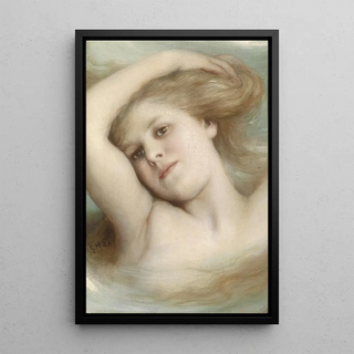 Gabriel von Max - Kopf eines trumenden Mdchens.webp