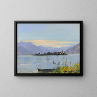 Gabriela von Frauenwrth - Blick auf Frauenchiemsee.webp