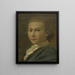 Zelfportret van Gabriel van Rooyen - Gabriel van Rooyen — ingelijst kunstwerk aan de muur
