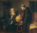 van Galilei die de nieuwe astronomische theorieën demonstreert aan de Universiteit van Padua - Félix Parra — weergave van het kunstwerk