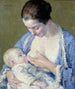 Moeder en kind - Gari Melchers — weergave van het kunstwerk