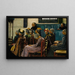 Het preek - Gari Melchers — ingelijst kunstwerk aan de muur