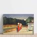 Reproductie van het schilderij Gas - Edward Hopper