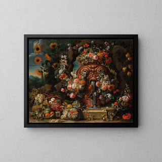 Gaspar Peeter Verbruggen the Younger - Fontaine aux fleurs.webp