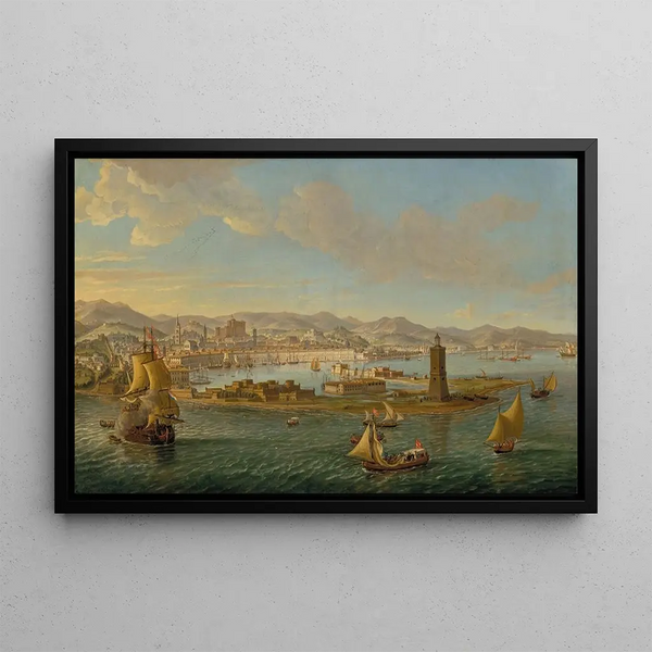 Gaspar Van Wittel - The Port of Messina.webp