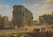 Vue du Campo Vaccino avec l'arc de Septime Sévère - Gaspar Van Wittel — artwork view