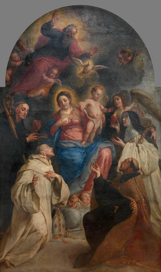 Gaspar de Crayer - Lactatio of Saint Bernard of Clairvaux.webp