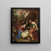 L'Adoration des bergers - Gaspar de Crayer — ingelijst kunstwerk aan de muur