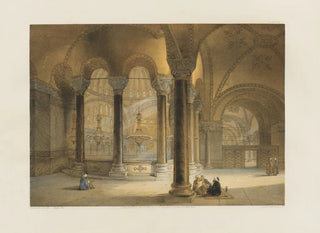 Gaspare Fossati - Aya Sofia Constantinople as recently restored by order of H M the sultan AbdulMedjid Pl11.webp