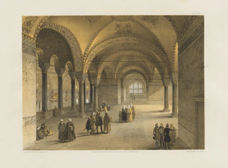 Gaspare Fossati - Aya Sofia Constantinople as recently restored by order of H M the sultan AbdulMedjid Pl13.webp