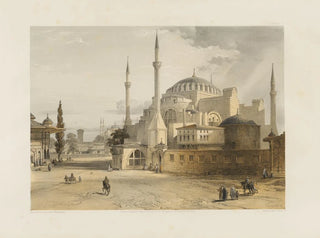 Gaspare Fossati - Aya Sofia Constantinople as recently restored by order of H M the sultan AbdulMedjid Pl17.webp
