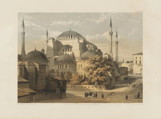 Gaspare Fossati - Aya Sofia Constantinople as recently restored by order of H M the sultan AbdulMedjid Pl19.webp