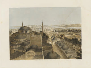 Gaspare Fossati - Aya Sofia Constantinople as recently restored by order of H M the sultan AbdulMedjid Pl21.webp