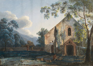 Gaspare Gabrielli - A Country Churchyard.webp