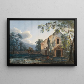 Gaspare Gabrielli - A Country Churchyard.webp