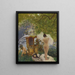 Het bad - Gaston La Touche — ingelijst kunstwerk aan de muur