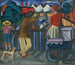 Stedelijke beweging - Gejza Schiller — weergave van het kunstwerk