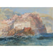Gênes, uitzicht vanaf zee, kijkend naar de kerk Santa Maria Assunta de Carignano - Joseph Mallord William Turner