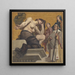 Genie van de Pijn - Jean-Paul Laurens — ingelijst kunstwerk aan de muur