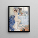 À sa toilette - Gennaro Befanio — ingelijst kunstwerk aan de muur