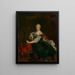 L'impératrice Marie-Thérèse - Georg Adam Eger — ingelijst kunstwerk aan de muur