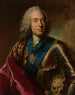 portret van Karl August Rex, Saksisch minister - Georg Desmares — weergave van het kunstwerk