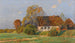 Ferme frisonne soirée d'automne - Georg Meinzolt — weergave van het kunstwerk