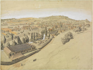 Georg Scholz - Grtzingen mit dem Turmberg.webp