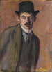 Autoportrait - Georg Scholz — weergave van het kunstwerk