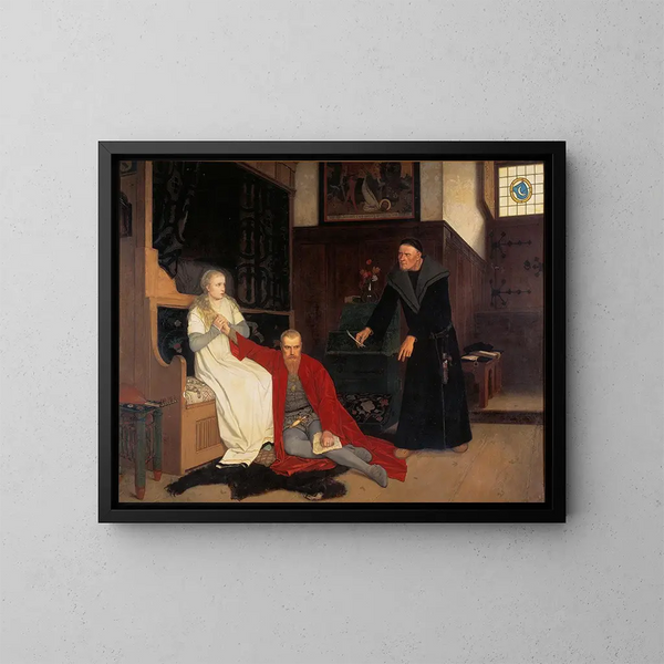 Erik XIV, King of Sweden - Georg von Rosen — framed artwork on a wall