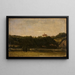 Kasteel op de bomen - Georg Wilhelm Issel — ingelijst kunstwerk aan de muur